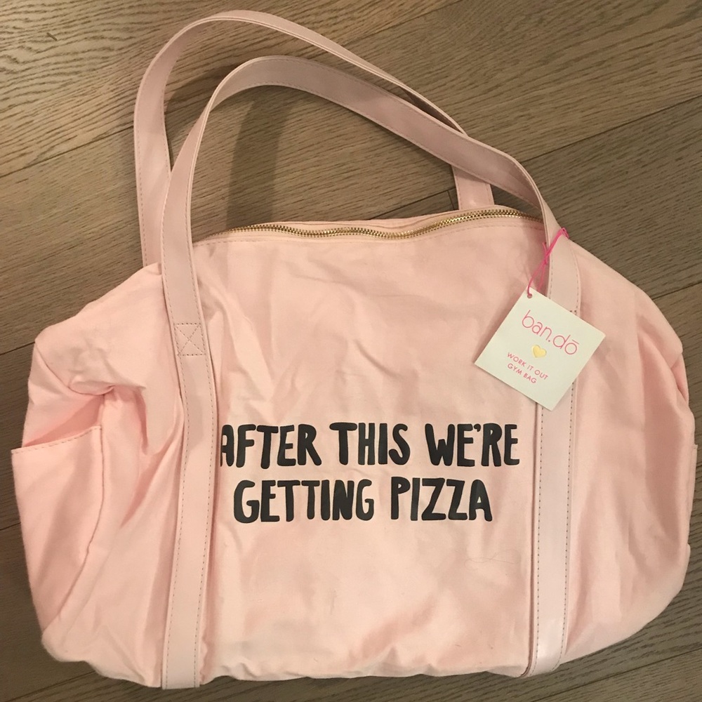 “After This We’re Getting Pizza” Gym Bag